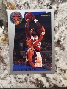 Tarjeta insertada Fleer Sharp Shooter 1992-93 Portland Trailblazers Clyde Drexler #13 - Imagen 1 de 1