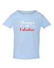 Youth Toddler Mommy's Valentine T Shirt Valentine's Day Baby Tee Shirt Heart