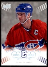 2008-09 UPPER DECK MONTREAL CANADIENS CENTENNIAL CAPTAINS SP PIERRE TURGEON #225