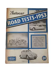 1953 The Autocar Road Test Annual Road Tests Articles etc Ford Lancia Healey - Imagen 1 de 9