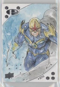 2017 Marvel Premier Sketchkarte Nova Morales - Bild 1 von 1
