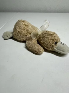 Rare VTG Ganz Webkinz 9” Beige Duck Stuffed Plush Animal Toy No Code No Label - Picture 1 of 8