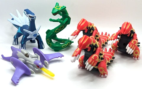 6 Pokemon McDonalds Action Figures Mega Latios  Primal Groudon Rayquaza Dialga Cover