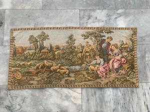Vintage French Beautiful Romantic Tapestry Bedroom Décor Wall Hanging 95x45 cm - Picture 1 of 11