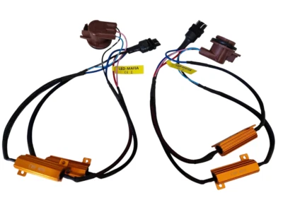 2X 3157 3156 Douille Résistance Résistances LED Clignotant - Photo 1/3