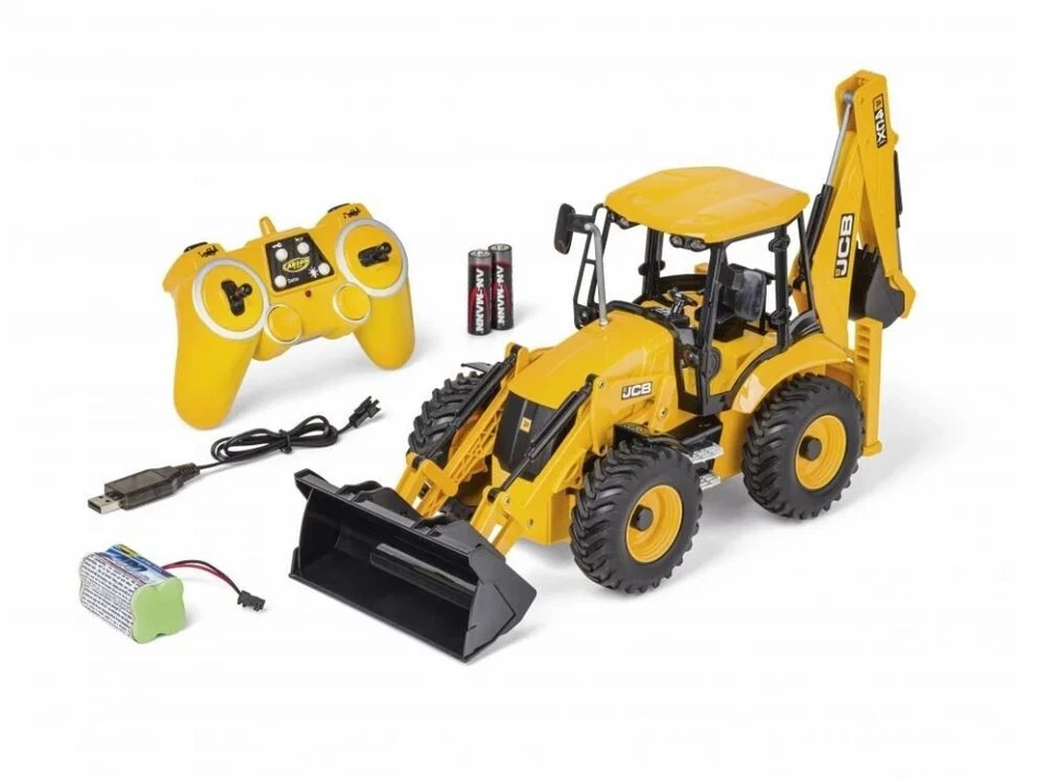 CARSON 1:20 Baggerlader JCB 2.4G 100% RTR Elektro 907668 - Bild 1 von 1