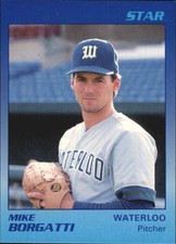 1989 Waterloo Diamonds Star #1 Mike Borgatti