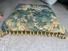 Antique 18th Century English Tapestry  Pillow  size 23'x20'