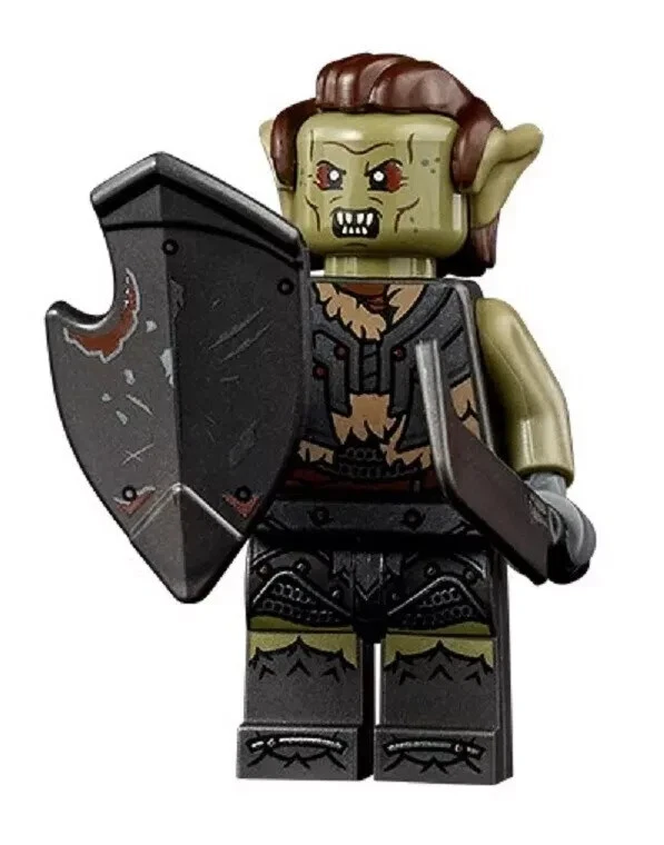 LEGO The Lord of the Rings Mordor Orc Minifigure w/Sword & Shield 10333 lor137 - Image 1 of 1