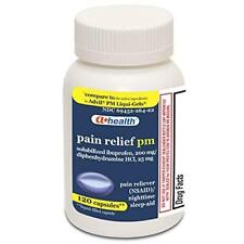 A+ Health Ibuprofen PM Softgels, Pain Reliever/Nighttime Sleep Aid (NSAID), Made