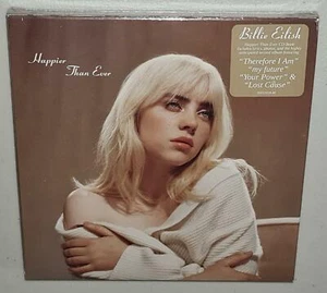 BILLIE EILISH HAPPIER THAN EVER (LIMITED EDITION) BRAND NEW SEALED CD + BOOK - Picture 1 of 1