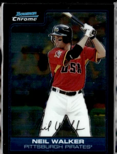2007 Bowman Chrome #FG5 Neil Walker USA TEAM Pirates - Picture 1 of 2