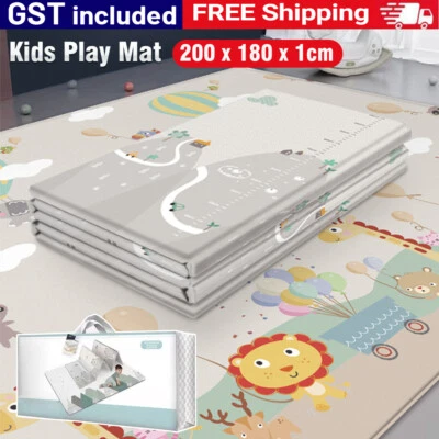 Foldable Baby Kids Play Mat Crawling Pad XPE Waterproof Foam Carpet Rug Picnic - image 1 of 4