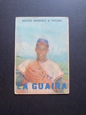 1967 Venezuela Topps #65 Nestor Mendible Venezuelan Winter League