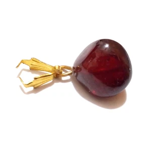 Natural Red Ruby Cabochon Drill Tumble Beads 9.20 Crt Ruby Loose Gemstone - Picture 1 of 7