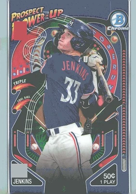 2024 Bowman #PP-1 Walker Jenkins Prospect Power-Up - Image 1 of 2