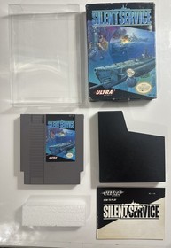 Silent Service (Nintendo, NES) Complete CIB - Tested