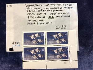 NANEE-B) STAMPS #3167 PLT.BLK. OF 4 MOGNH,DEPT OF AIR FORCE,1997 LOT Z33 - Picture 1 of 1