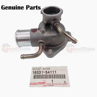 Genuine Hiace LH125 LH118 LH115 3L 2L Top Thermostat Water Outlet Housing - Image 1 of 4