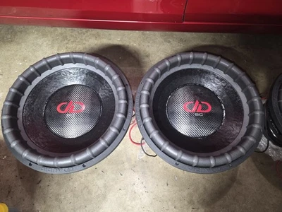 SUBWOOFER DD AUDIO CB-9515k 15" SUPERCARGADO 8000W FIBRA DE CARBONO DUAL 1-OHM NUEVO Foto 1 de 2