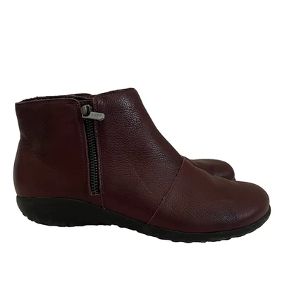 NAOT Botas Wanaka Botines Cuero Borgoña Doble Cremalleras Talla 41 EE. UU. 10 10,5 Foto 1 de 4