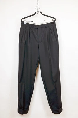 Pantalones Joop - Nuevos pantalones de vestir de traje clásico negro - talla 48 - Imagen 1 de 4