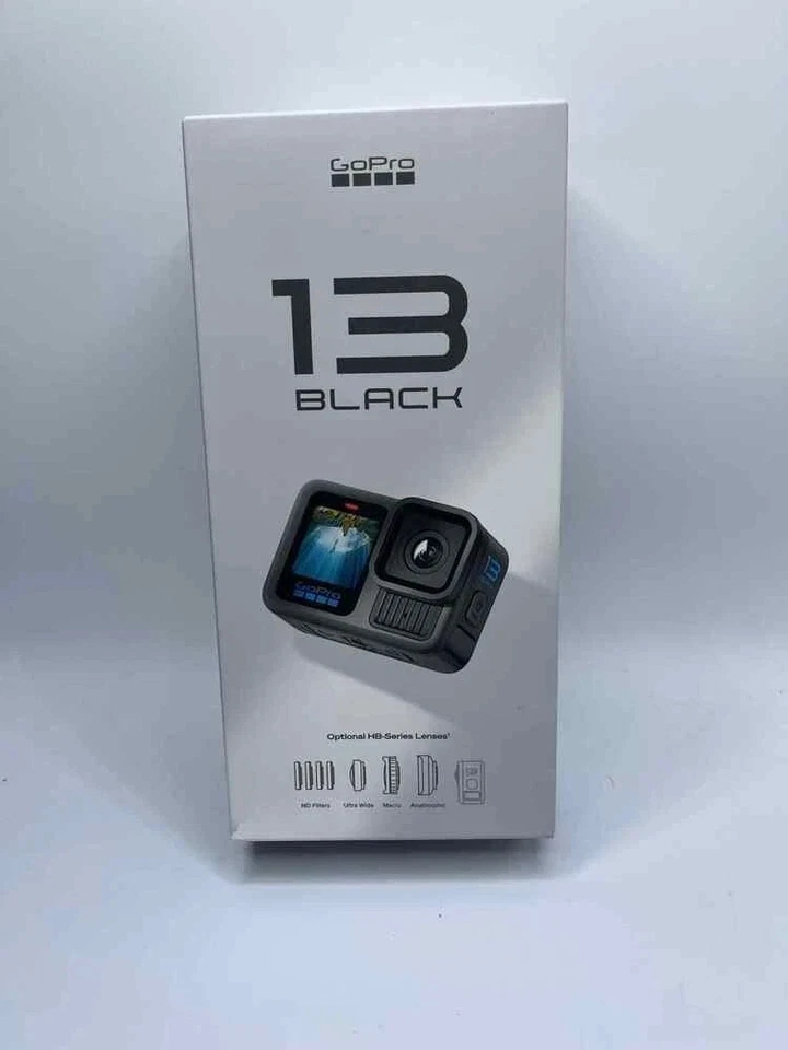 NEW GoPro HERO13 Black Action Camera Bundle w/ 2 Enduro Battery+Case+ 128GB card - Image 1 of 1