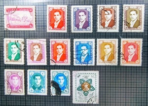 Nahost Briefmarken Lot 15 Stück. Gebraucht. Royalty.  sal's briefmarkenladen. - Bild 1 von 3