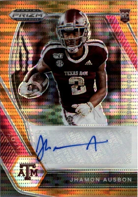 2021 Panini Prizm Draft Picks Auto Prizms Orange Pulsar #161 Jhamon Ausbon /49 - Image 1 of 2