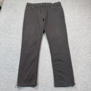 Banana Republic Traveler Hose Herren 34x30 Schwarz Slim Fit Stretch Baumwolle Freizeit - Bild 1 von 8