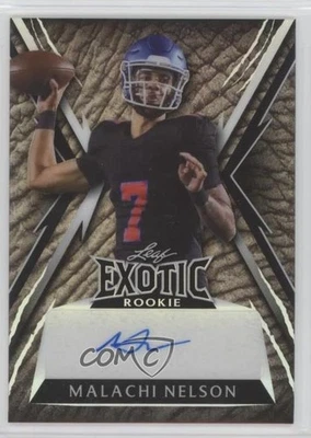 2023 Leaf Exotic Young Stars Edition Elephant Prismatic /4 Malachi Nelson Auto - Image 1 of 2