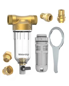 Spin down Sediment Filter, Backwash Whole House Water Filter System for Well Wat - Picture 1 of 9