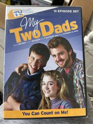 My Two Dads You Can Count On Me 80s TV Flashbacks DVD 10 Episode Set 2010 Sealed - Image 1 of 2
