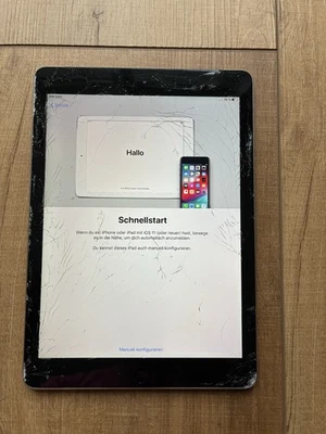 Apple iPad Air 1. Gen. 32GB, WLAN, 24,64 cm, (9,7 Zoll) - Spacegrau - Bild 1 von 4