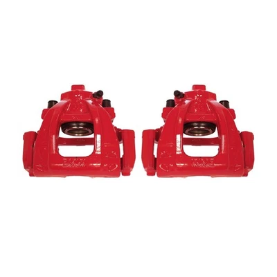 Power Stop Front Red High Temp Brake Calipers Set for 2002-2008 Mini Cooper - Image 1 of 4