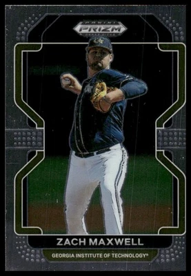 2022 Panini Prizm Draft Picks #PDP183 Zach Maxwell - Image 1 of 2