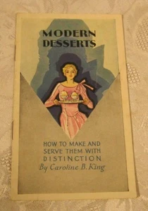 MODERNE DESSERTS CAROLINE KING 20er JAHRE REZEPTHEFT WIELAND'S EISCREME - Bild 1 von 2
