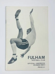 Manual oficial Fulham 1968/69 - Imagen 1 de 1