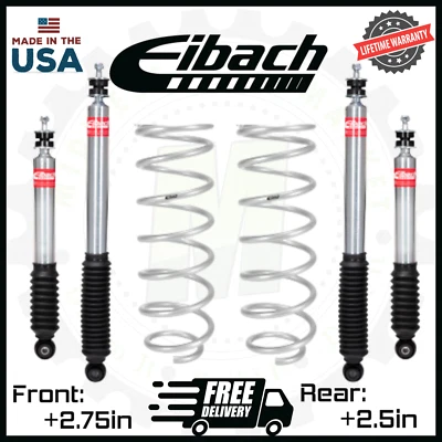 Sistema de elevación delantera y trasera para camioneta Eibach Pro | Para 98-07 Toyota Land Cruiser J100 Foto 1 de 2