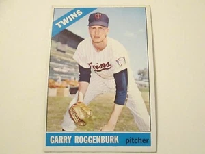1966 Topps Baseball Hi #582 Gary Roggenburk Minnesota Twins Ex - Imagen 1 de 1