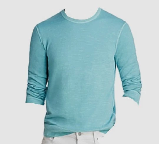 Bloomingdale's Mens Sweater Pullover Fleece Crew Neck Sweatshirt Blue XXL