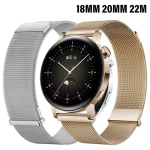 Edelstahl Armband für Huawei Watch 4 3 Pro GT4 41/46mm GT3 Pro GT2e GT2 42/43mm - Bild 1 von 37