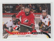 09/10 OPC Team Canada Gillian Apps Canadian Heroes card #CB-GA