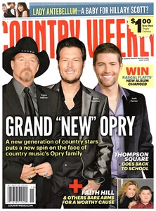 Country Weekly Magazine April 9 2012 Trace Adkins Blake Shelton Josh Turner - Picture 1 of 2