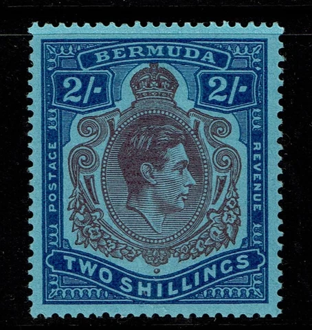 Bermuda SG# 116a, Mint Hinged, Hinge Remnant - S5166 Cover