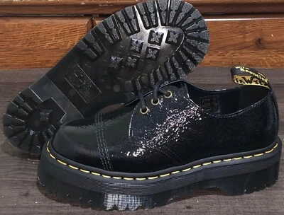 Zapatos Oxford DR MARTENS 1461 Quad TC charol plataforma para mujer EE. UU. 8/UE 39 Foto 1 de 4