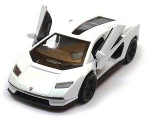Lamborghini Countach LPI 800-4 Italian Sports Car Model Diecast Toy White 1:34 - Picture 1 of 7