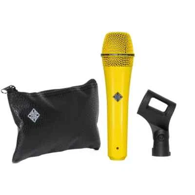 Telefunken M80 Yellow Custom Finish Supercardioid Microphone, Yellow - Image 1 of 4
