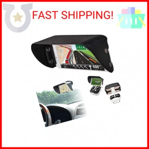 TFY Universal Phone Sun Shade & Glare Visor Shield for 4.5 to 6.1 Inch Smartphon - Picture 1 of 2