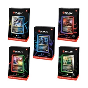Magic the Gathering Commander Starter Deck ENG Sealed Display (5x Deck) NEW - Imagen 1 de 1